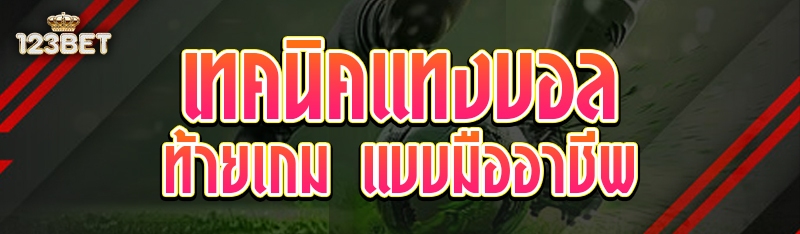 เทคนิคแทงบอลท้ายเกม แบบมืออาชีพ