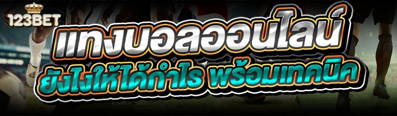 แทงบอลออนไลน์ ยังไงให้ได้กำไร พร้อมเทคนิค